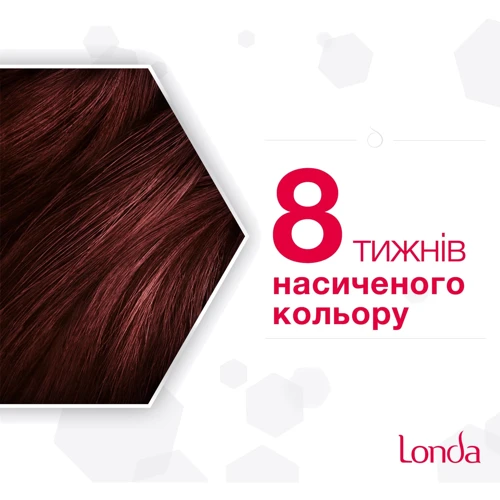 LONDA Крем-фарба для волосся стійка Base 54 Бордо 110 ml: Об'єм, мл 110