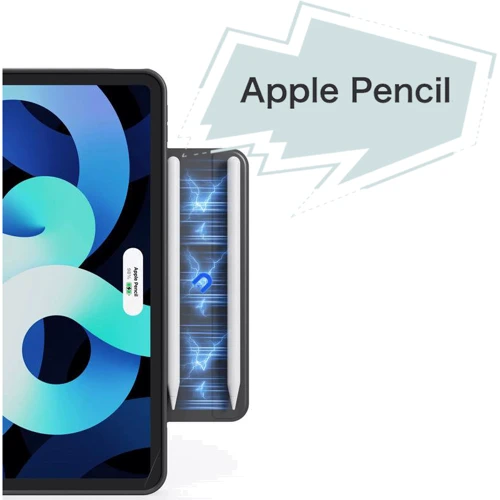 Аксесуар для iPad BeCover Ultra Slim Origami Flex з Pencil Mount Black for iPad Pro 13 2024 M4 (712978)