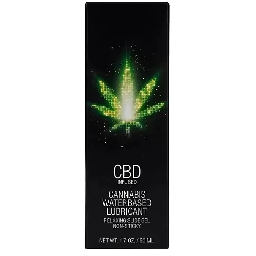 Универсальный лубрикант Shots - CBD Cannabis Waterbased Lubricant, 50 ml