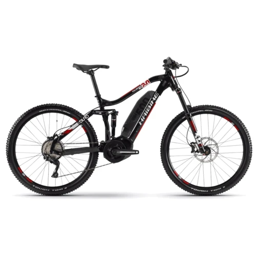 Электровелосипед Haibike SDURO FullSeven LT 2.0 500Wh 10 s. Deore 27.5", рама L, черно-бело-красный, 2020