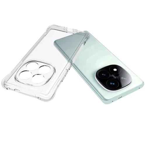 Чехол для телефонов TPU Case GETMAN Ease logo Full Camera Transparent for Xiaomi Poco X7: Материал TPU (термополиуретан)
