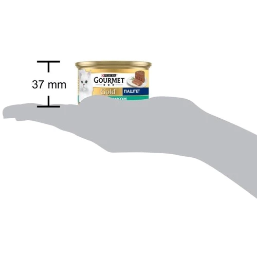 Влажный корм GOURMET Gold для взрослых кошек паштет с кроликом 24х85 г (7613033728747): Порода Все породы