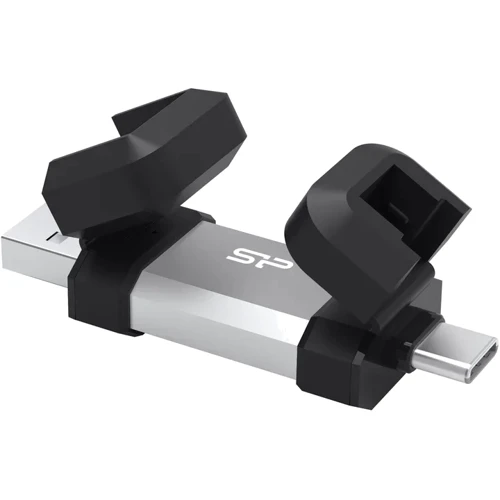 USB-флешка Silicon Power 64GB Mobile C51 USB 3.2+USB-C (SP064GBUC3C51V1S): Объем памяти 64 GB
