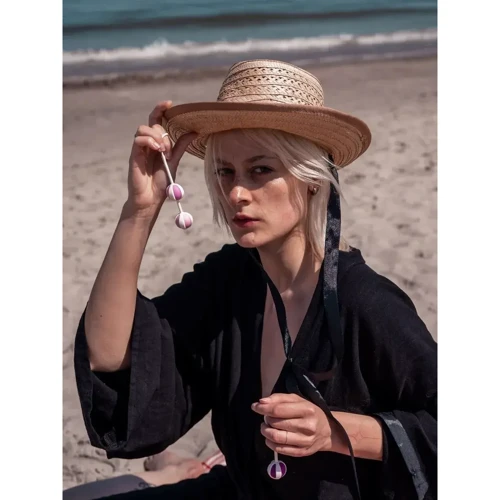 Шарики для тренировки интимных мышц Gvibe Geisha Balls 3 Pink