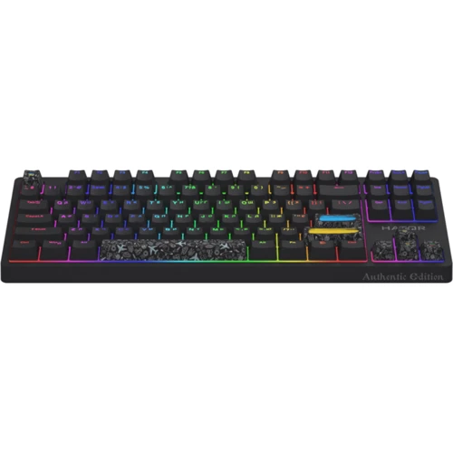 Клавіатура HATOR Rockfall 2 Mecha TKL Authentic Edition Black (HTK-530): Підключення проводное
