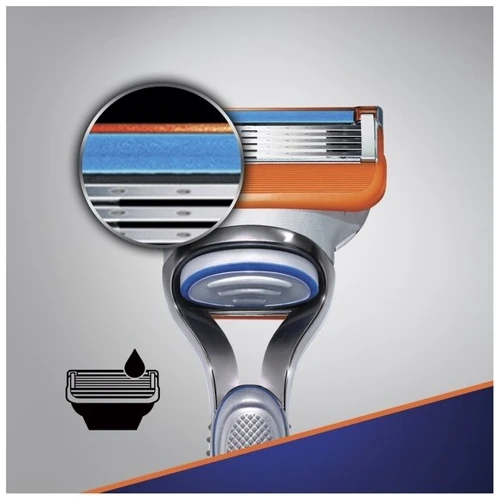Gillette Fusion5 Верстат для гоління з 2 змінними касетами фото 5