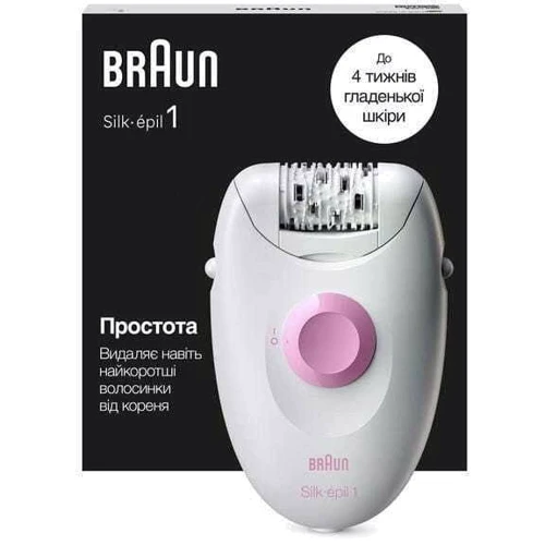 Епілятор Braun SE 1-000: Щіточка для чищення Есть