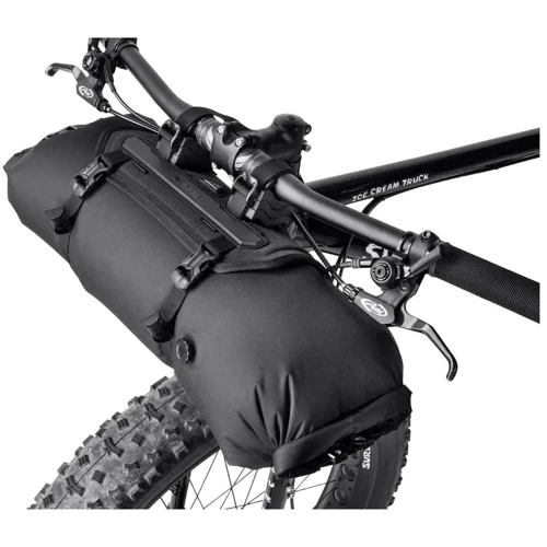 Велосумка Сумка на руль Topeak FrontLoader 8 л водоотталкивающая чорный 325 г (TBP-FL2B-BM): Тип крепления На руль