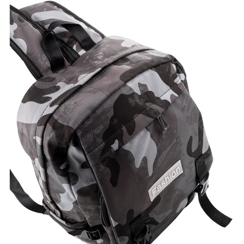 Мужской рюкзак Valiria Fashion серый (3DETBI5392-9): Тип ручки Плечевой ремень, Короткая ручка