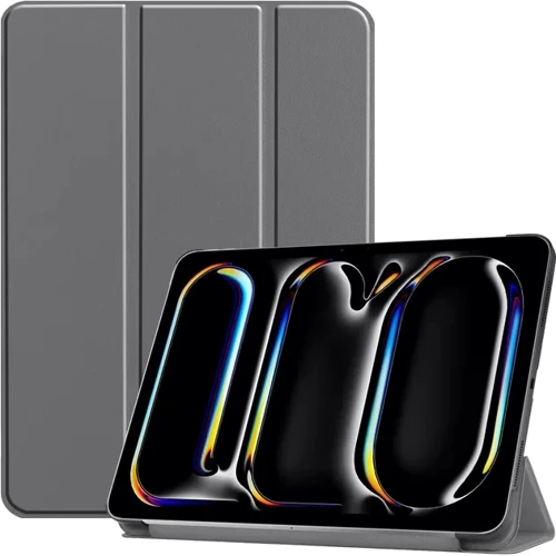 Аксесуар для iPad BeCover Smart Case Grey для iPad Pro 11 M4 2024 (711625): Матеріал искусственная кожа