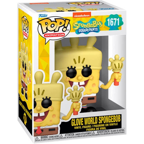 Игровая фигурка Funko POP! - Губка Боб с перчаткой-фонариком (75734): Пол Унисекс