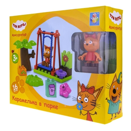 Три кота: игровой набор Карамелька в парке
