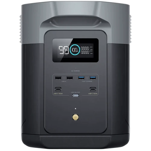 Зарядная станция EcoFlow DELTA 2 Max 2048Wh 2400W CN (EFDELTA2Max-CN) CN-переходник для EU в комплекте