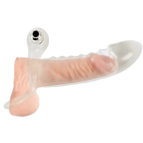 Насадка Orion Crystal Clear Vibrating Sleeve With Ball Ring