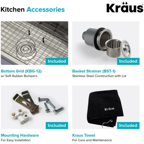 Кухонная мойка Kraus KBU12