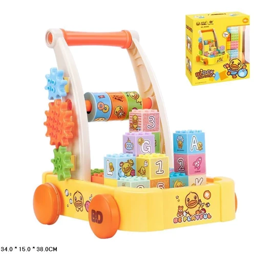 Каталка Be Playful WL-BD060 із кубиками: Виробник Be Playful