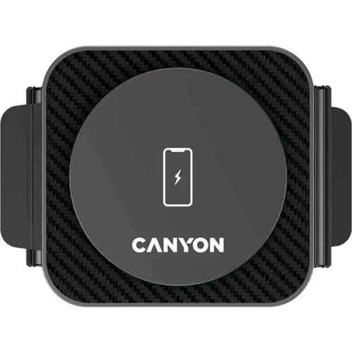 Зарядний пристрій Canyon Wireless Charger WS-305 3in1 15W Black (CNS-WCS305B) для iPhone 16 I 15 I 14 I 13 I 12 series, Apple Watch and Apple AirPods: Сила струму 2.4А и более