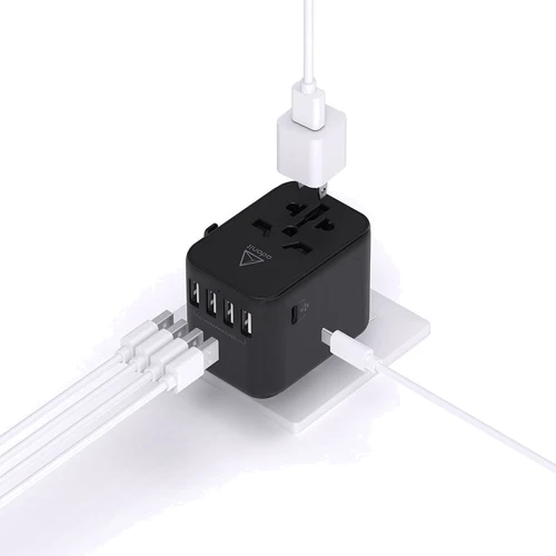 Зарядное устройство Adonit USB Wall Charger Universal Travel 30W Black (PD-4A1C): Тип сетевое