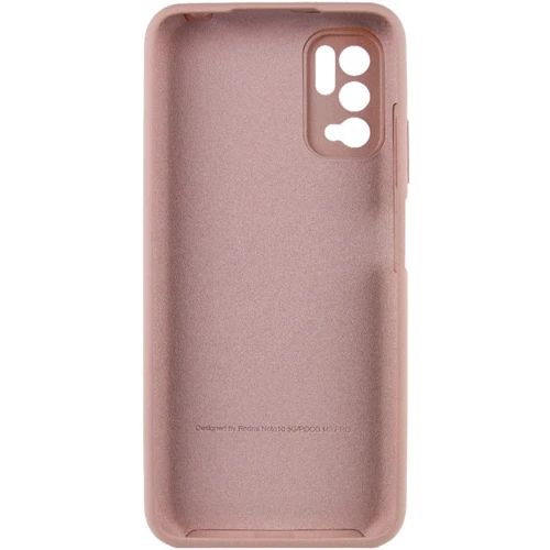 Чехол для телефонов Mobile Case Silicone Cover Shield Camera Pink Sand for Xiaomi Redmi Note 10 5G / Poco M3 Pro / Poco M3 Pro 5G: Совместимость Xiaomi Redmi Note 10 5G / Poco M3 Pro / Poco M3 Pro 5G