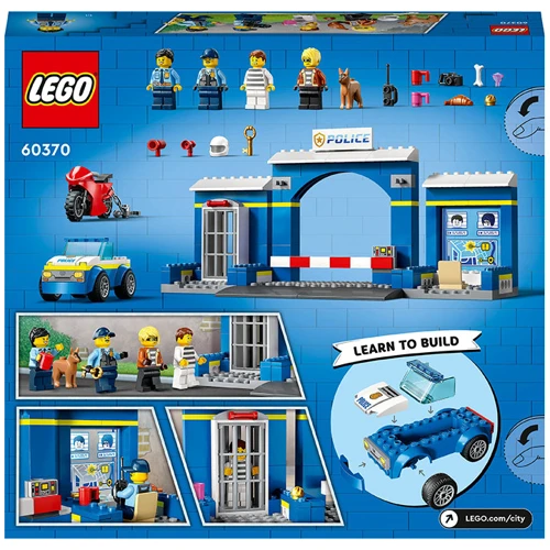 LEGO City Погоня в полицейском участке (60370): Серия City