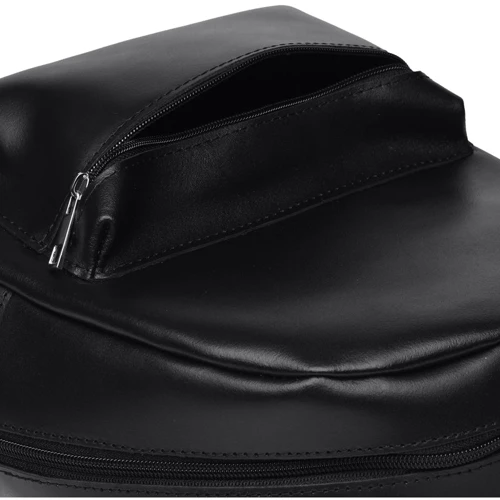 Жіночий рюкзак Ricco Grande чорний (1L884-black): Фактура матова, Гладка