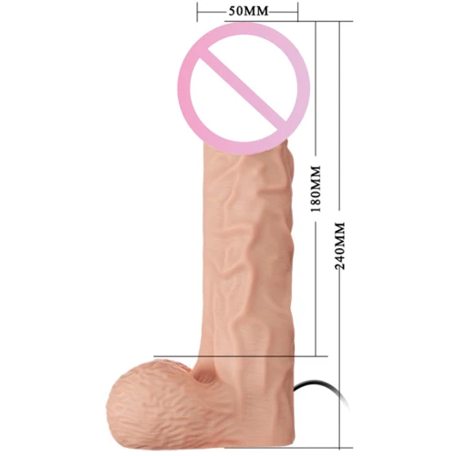 Страпон LYBAILE Ultra Female Strap-On Realistic Dildo 9,4"
