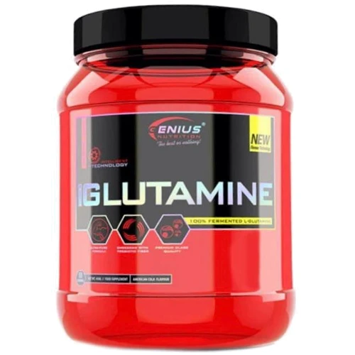Аминокислота для спорта Genius Nutrition iGlutamine 450 g / 55 servings / Watermelon: Вкус Арбуз