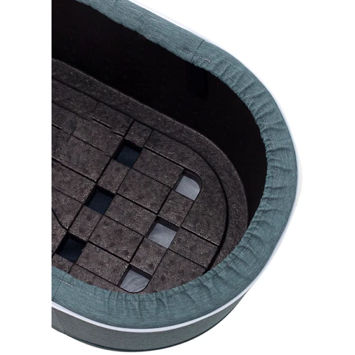 Коляска 2 в 1 Adamex Gallo Thermo GA-5 aquamarine фото 7