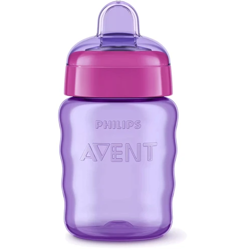 Чашка с мягким носиком Philips AVENT 260 мл 12 мес+ (SCF553/00): Поток средний