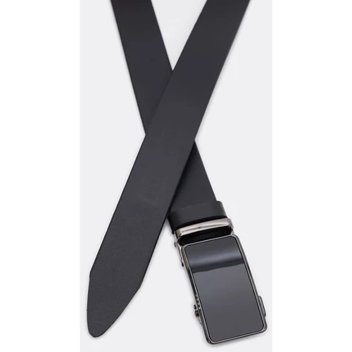 Чоловічий ремінь Borsa Leather чорний (115v1genav42-black): Стать Мужской