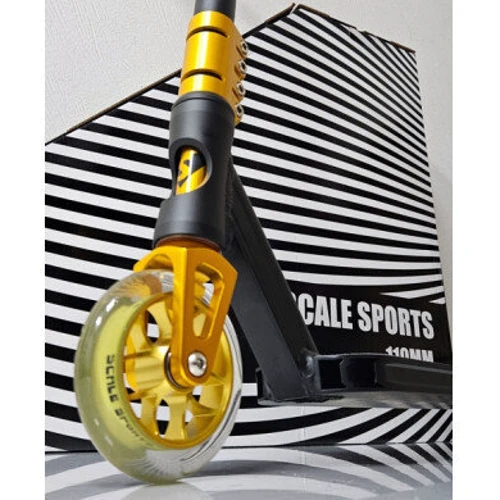 Трюковий самокат Scale Sports Adrenaline 110 mm Золотий (999766902): Максимальне допустиме навантаження, кг 100