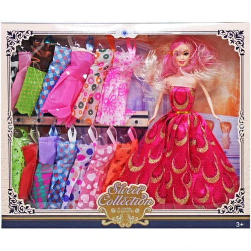 Кукла с гардеробом Mic Sweet Collection (521D-3): Возраст от 3 лет