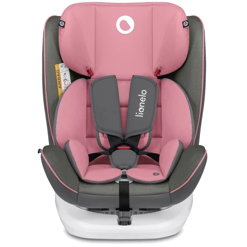 Автокрісло Lionelo Bastiaan (0-36 кг) Pink Baby (LO-BASTIAAN PINK BABY): Внутрішні ремені 5-ти точечный ремень с мягкими накладками