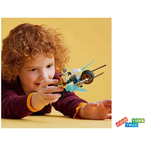 Конструктор LEGO NINJAGO Ледяной мотоцикл Зейна (71816): Количество деталей, шт. 84