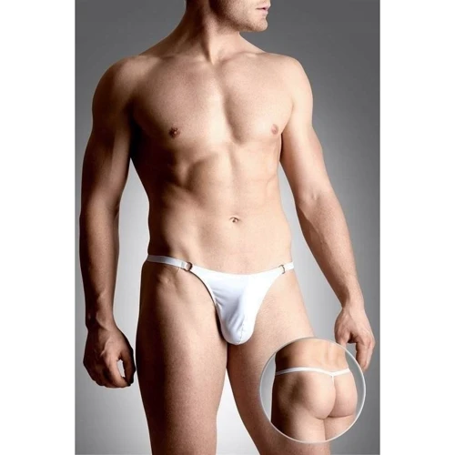 Мужские трусы SoftLine - Mens thongs 4487, S-L (white)