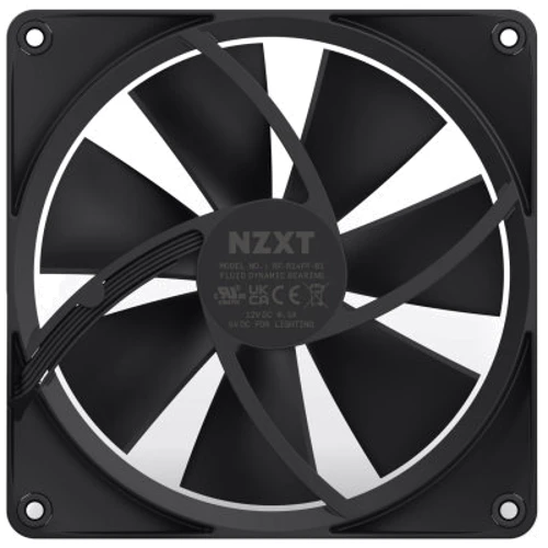 Кулер NZXT F140 RGB Black (RF-R14SF-B1): Тип подшипника гидродинамический