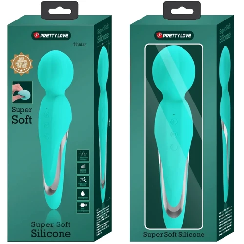 Вибромассажер LYBAILE Pretty Love Walter USB Тurquoise (BI-014622-4)