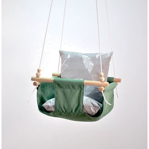 Качели детские Infancy Арт тканевые подвесные самшит: Тип подвесные качели