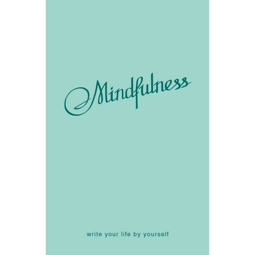 Блокнот в пластиковой обложке. Mindfulness (мята)