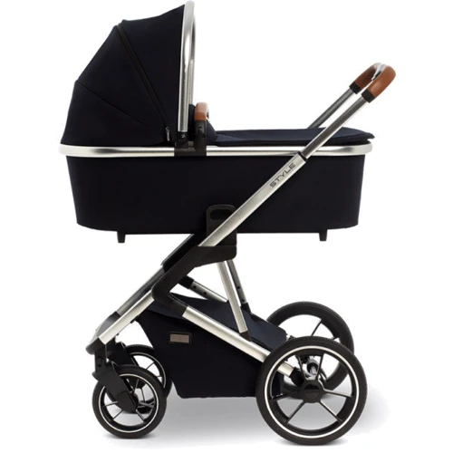 Универсальная коляска 2 в 1 Moon Style Navy (63950500-204): Возможность установки люльки есть