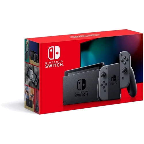 Игровая приставка Nintendo Switch with Gray Joy Con: Поддержка HD 1080p
