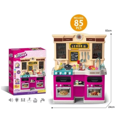 Детская интерактивная игровая кухня Modern Kitchen Home Chef (922-163)