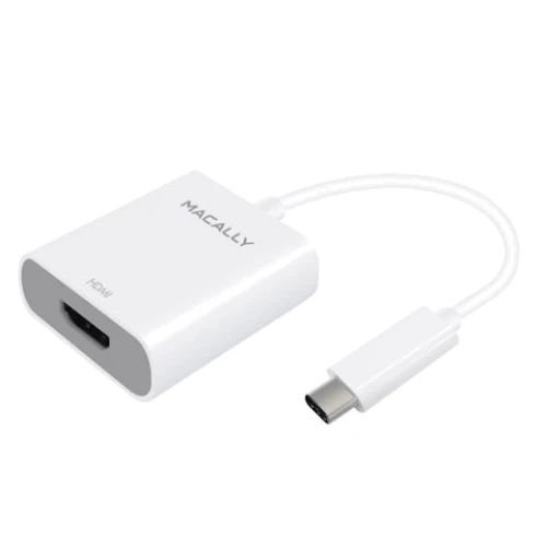 Адаптер Macally Adapter USB-C to HDMI 4K White (UCH4K60)