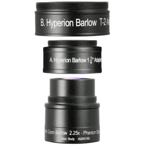 Окуляр Baader Planetarium Hyperion Clickstop Universal Zoom 8-24мм Mark IV, 1.25-2" + Линза Барлоу (2454827)