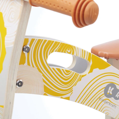 Беговел Kinderkraft Runner 2021 Nature Yellow (KRRUNN00YEL0000): Возраст от 3 лет
