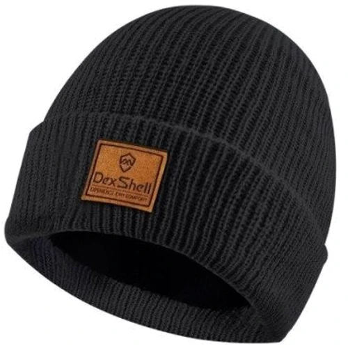 Мужская шапка DexShell Watch Beanie водонепроницаемая черная (DH322BLK)