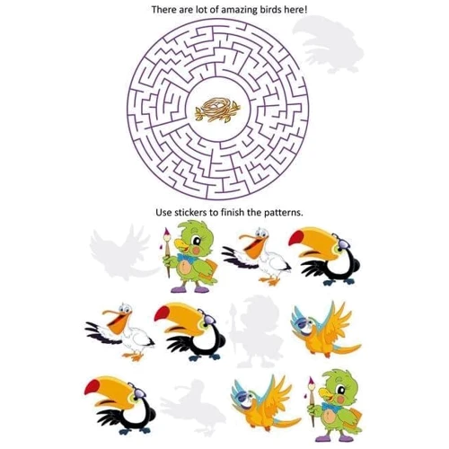 At the Zoo Sticker Book: Жанр Досуг и творчество