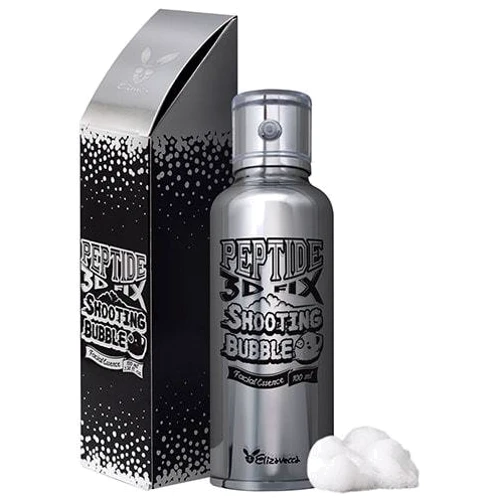 Elizavecca Peptide 3D Fix Shooting Bubble Facial Essence 100 ml Омолаживающая пузырьковая эссенция
