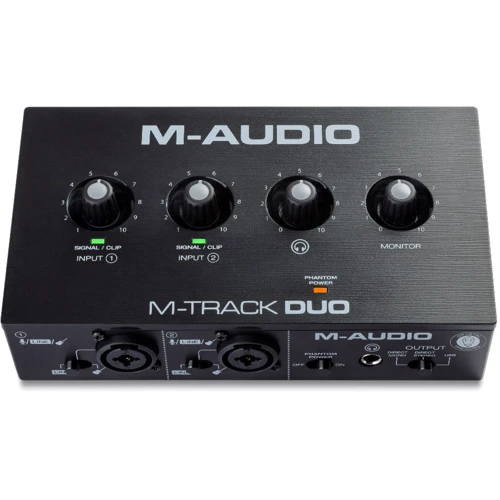 Аудиоинтерфейс M-Audio M-Track Duo