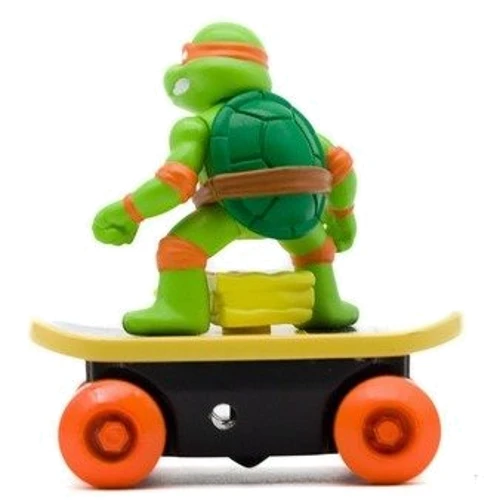 Игровая фигурка TMNT Funrise Черепашки-ниндзя Скейтбордист с лаунчером Микеланджело (71041): Серия Черепашки Ниндзя